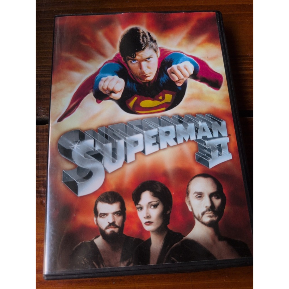 Superman II DVD 1980 Superhero Movie Richard Lester Warner Home Video PG